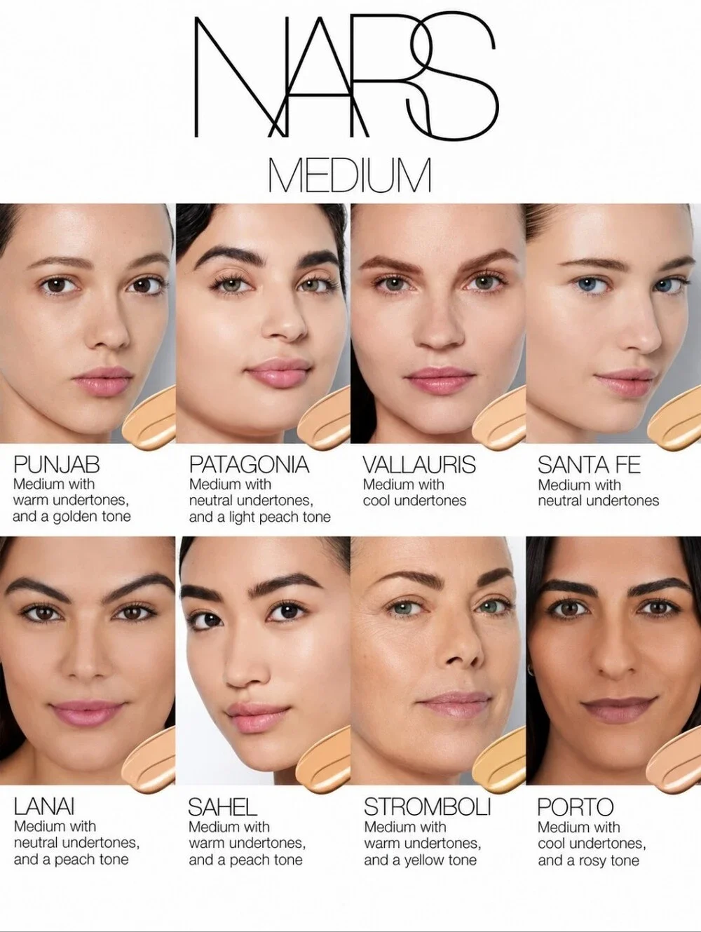 NARS Lanai Radiant Light Reflecting Foundation - Medium Skin With Neutral